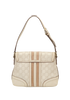 GG Signature Treasure Flap, &pound;395, Handbags, White, Leather, Back view